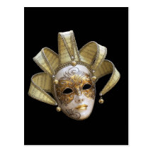 Venetian Masks Post Cards