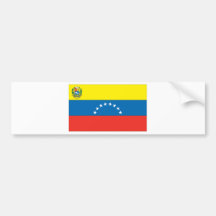 Venezuelan Flag Bumper Sticker