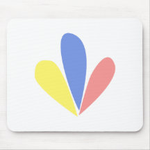 Venezuelan Flag Petals Mousepad