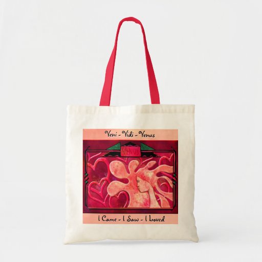 Veni Vidi Venus Canvas Bags