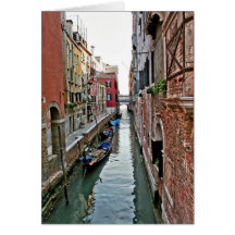 Venice Alleyway Card