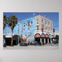 Venice Beach Boardwalk Poster