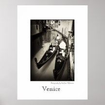 Venice Gondolas Poster