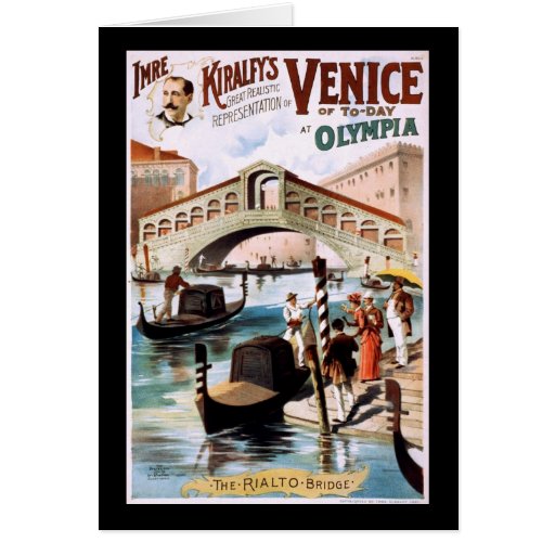 Venice of to-day at Olympia Cards