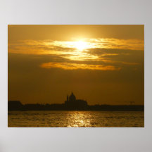 venice sunset print