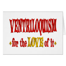 Ventriloquism Love Cards