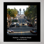 Ventura California Street Print