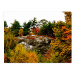 Vermont autumn postcard