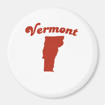 VERMONT Red State Magnet