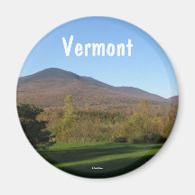 Vermont Refrigerator Magnet