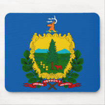 Vermont State Flag Mousepad