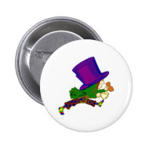 verrückter Hutmacher mad hatter Anstecknadelbuttons