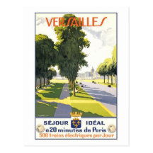 Versailles France Postcard