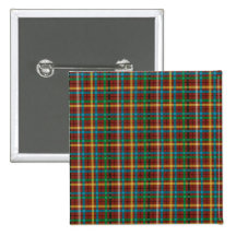 Vertical and horizontal lines pattern pinback buttons