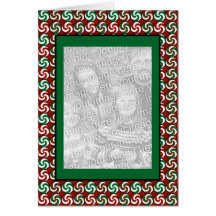 Vertical Peppermints Card