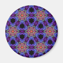 Very unique gift, LED light pattern Refrigerator Magnet