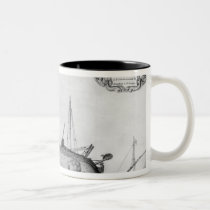 Vessel lying on its hull mugs