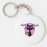 Vet Tech Gifts  "Adorable Cat Design" Keychains