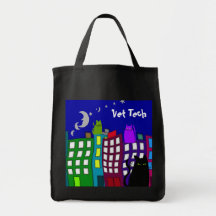 Vet Tech Whimsical Tote Bag
