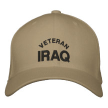 Veteran-Iraq Embroidered Baseball Cap