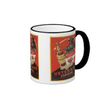 Veterano Osborne Vintage Liquor Label Mug