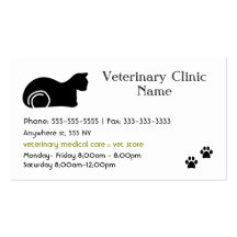 Veterinarian Business Card