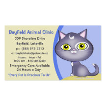 Veterinarian / Pet Care Business Cards