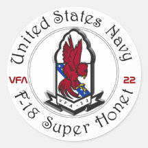 VFA-22 REDCOCKS STICKER