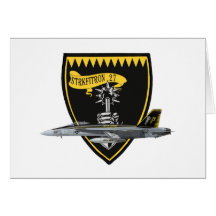 VFA-27 Royal Maces F/A-18 Card