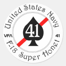 VFA-41 BLACK ACES STICKER