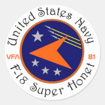 VFA-81 SUNLINERS STICKER