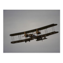 Vickers Vimy, WWI bomber Post Card