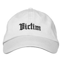 Victim Basic Cap Embroidered Baseball Cap