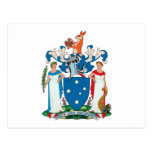 Victoria Coat of Arms Postcard