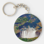 victoria falls aerial key chain