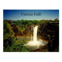victoria falls rainbow postcards