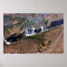 Victoria Falls (v3) Print