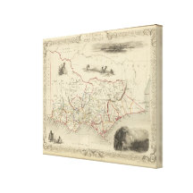 Victoria or Port Phillip Gallery Wrap Canvas
