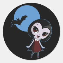 Victoria the Vampire Sticker