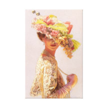 "Victoria" Wrapped Canvas Print