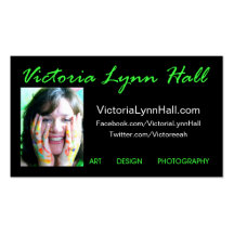 VictoriaLynnHall.com Business Cards