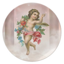 Victorian Angel Plate