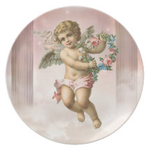 Victorian Angel Plate