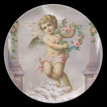 Victorian Angel Plate plates