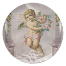 Victorian Angel Plate