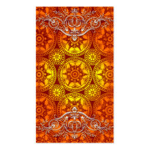 Victorian Arabesque, GLORIOSA Business Card Templates