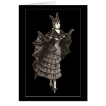 Victorian Bat - Card #2 (Customise)