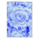 Victorian Blue Rose Bouquet, Weddings, template Card