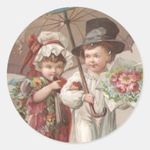 Victorian Christmas Stickers