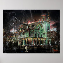 Victorian Haunted House #1 Poster